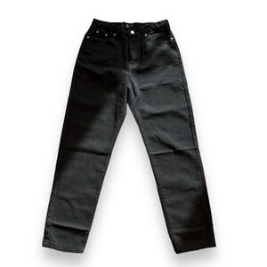 NEW ASOS Missguided Riot High-rise Mom Jeans Black 6 NWT relaxed fit